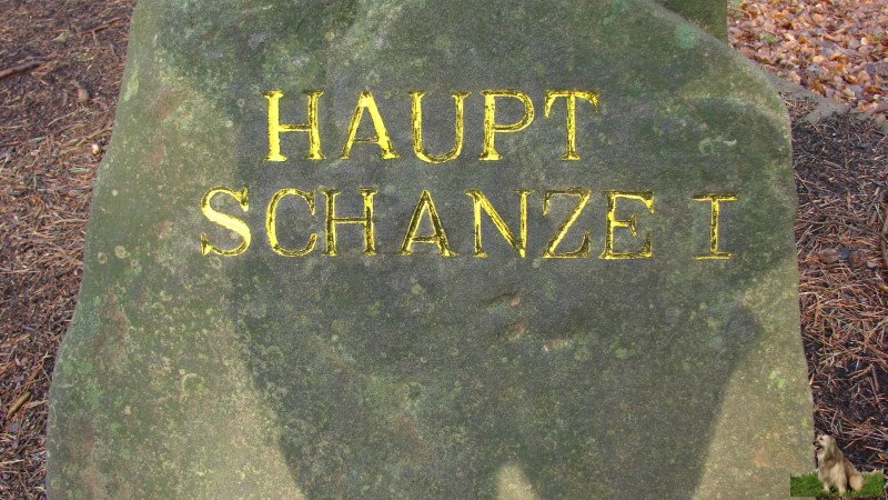 Ritterstein Nr. 062-1 Hauptschanze I.JPG - Ritterstein Nr.62  Hauptschanze I